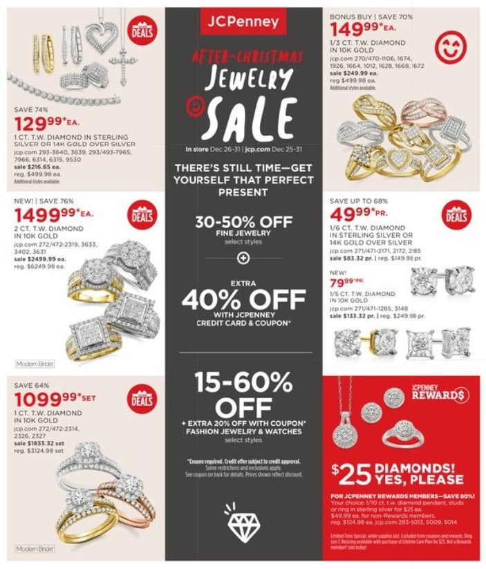 JCPenney Special Ad Sale Dec 25 Dec 31, 2019