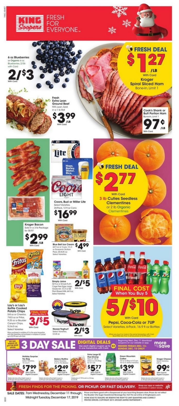 King Soopers Weekly Ad Dec 11 Dec 17, 2019