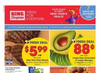King Soopers Weekly Ad Dec 26 – Jan 01, 2020