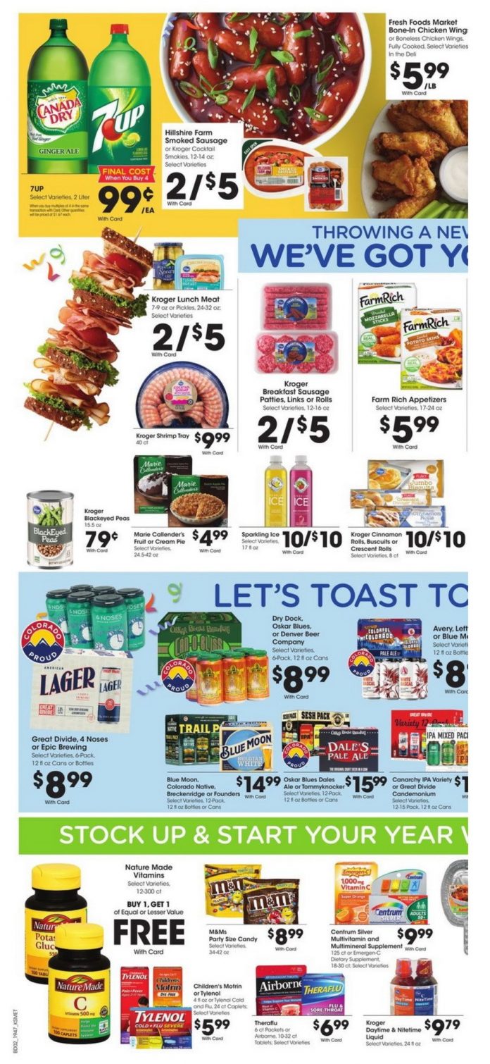 King Soopers Weekly Ad Dec 26 Jan 01, 2020