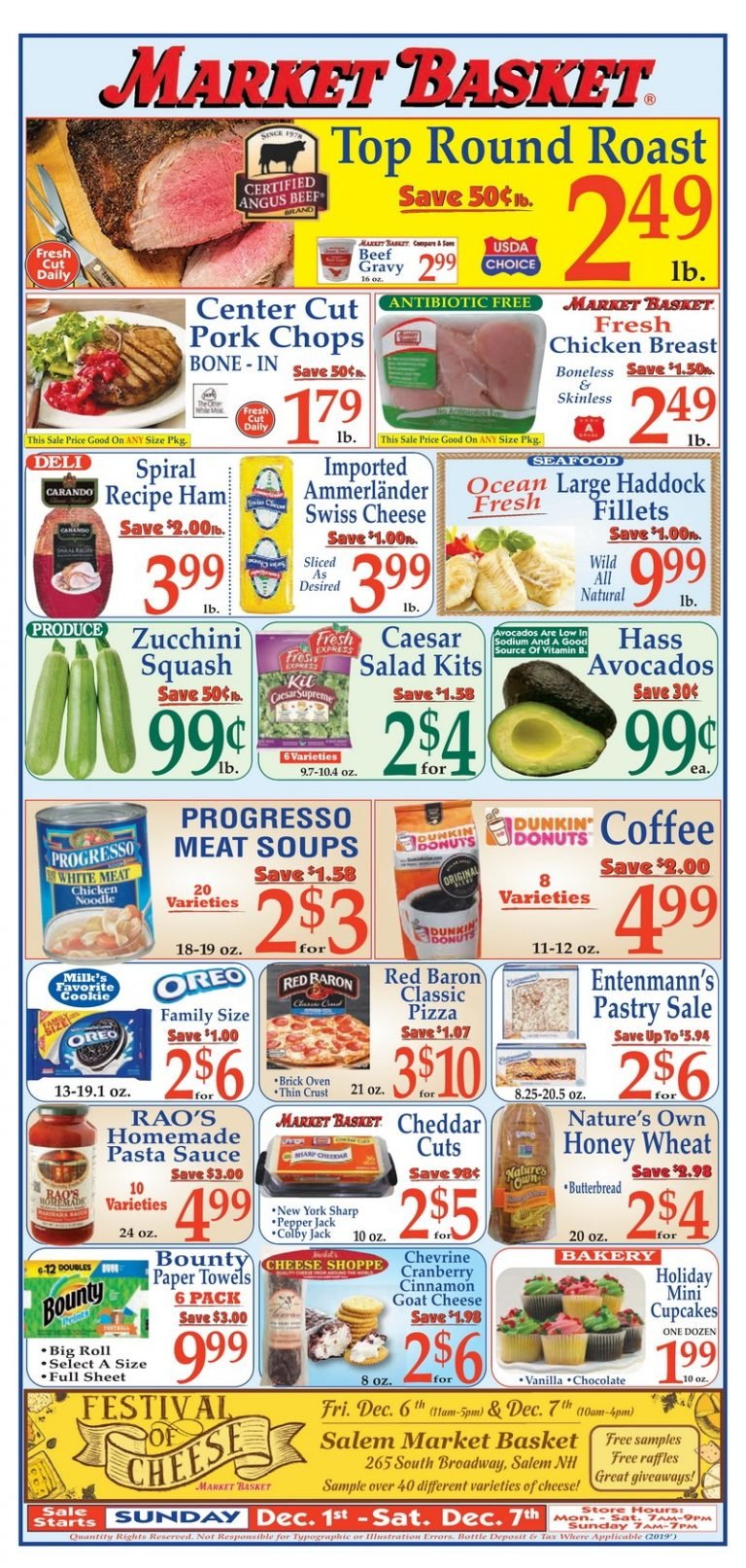 Market Basket Weekly Ad Dec 01 Dec 07, 2019