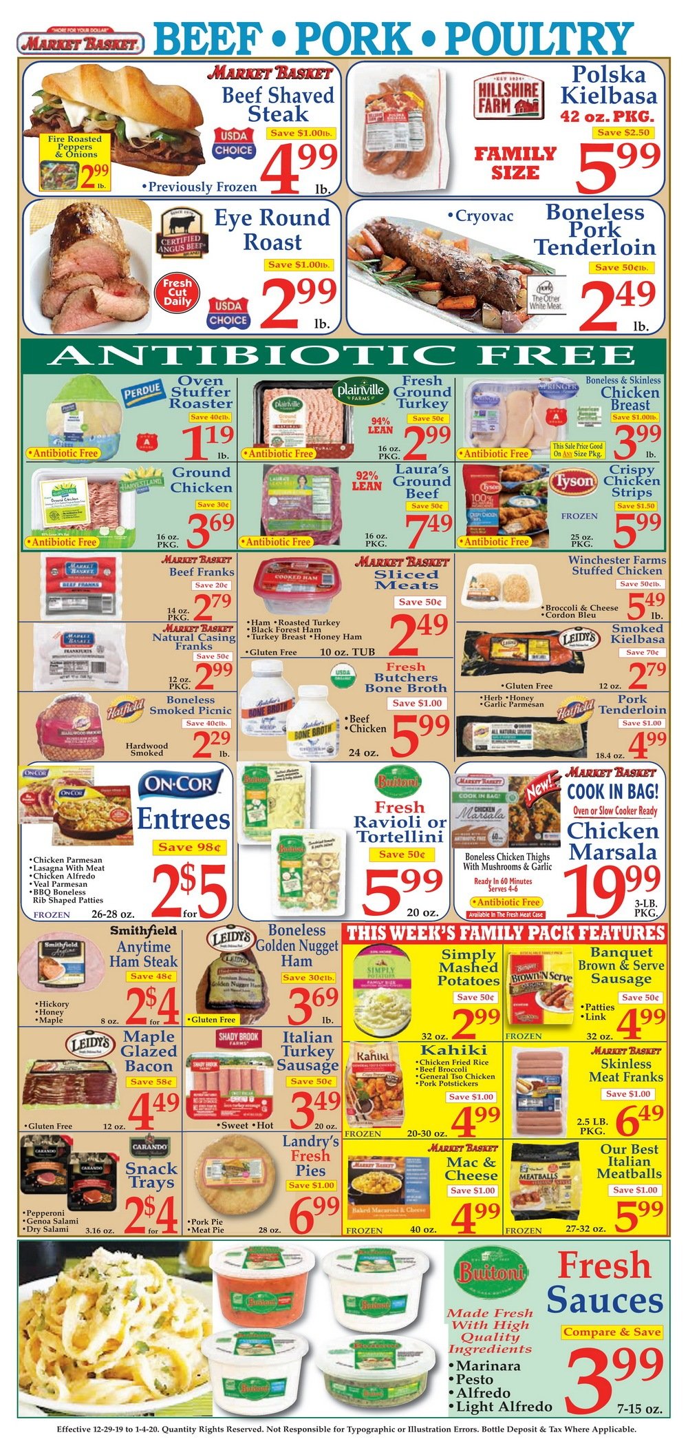 Market Basket Weekly Ad Dec 29 Jan 04, 2020