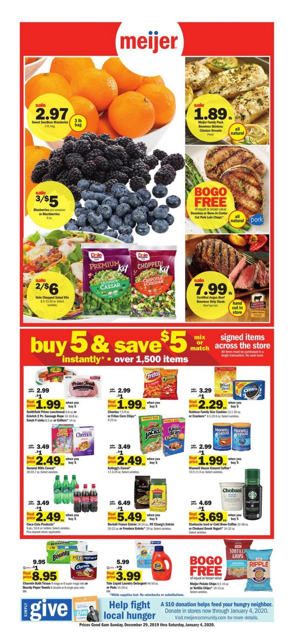 Meijer Weekly Ad Dec 29 Jan 04, 2020