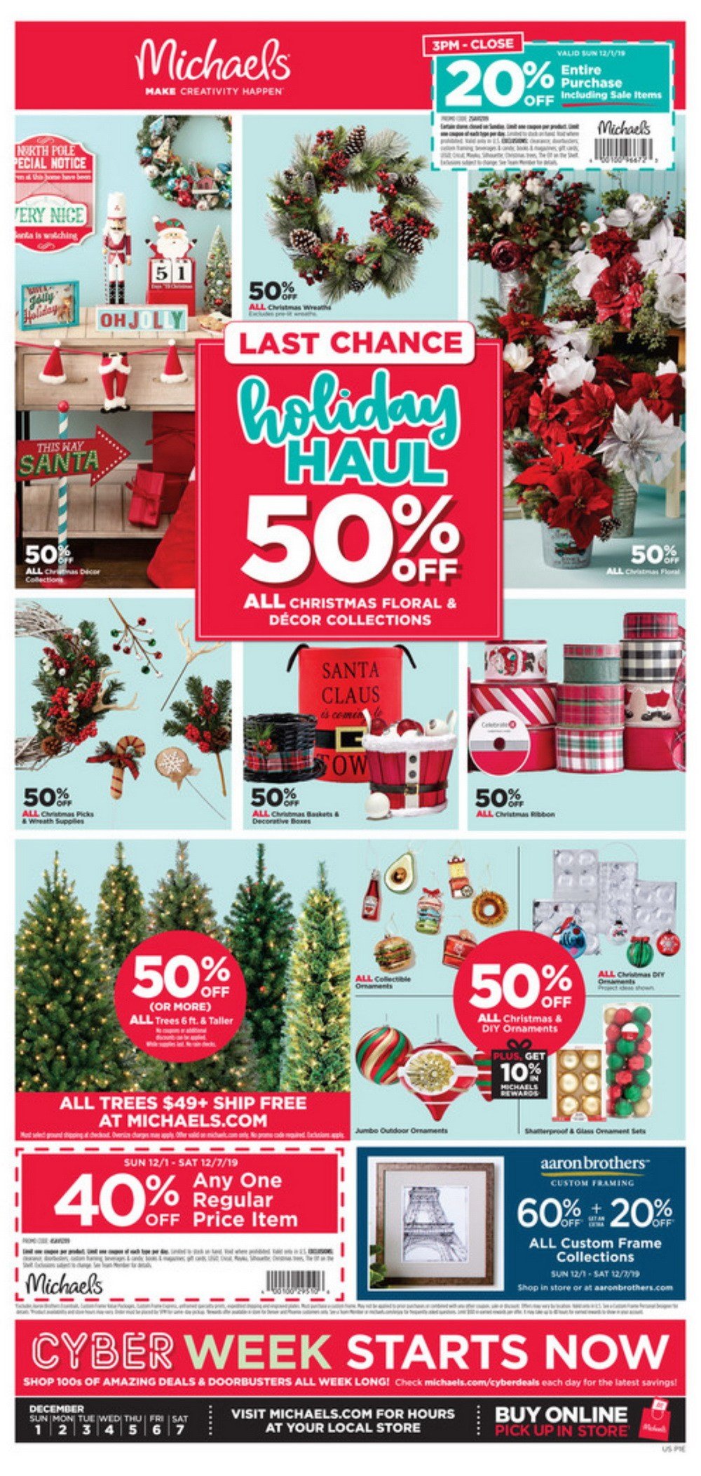 Michaels Weekly Ad Dec 01 Dec 07, 2019