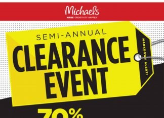 Michaels Weekly Ad Dec 29 – Jan 4, 2020