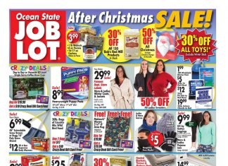 Ocean State Job Lot Weekly Ad Dec 26 – Jan 1, 2020