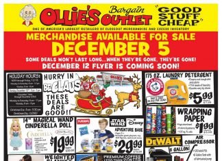 Ollie’s Weekly Ad Dec 04 – Dec 11, 2019