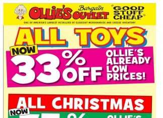 Ollie’s Weekly Ad Dec 26 – Jan 02, 2020