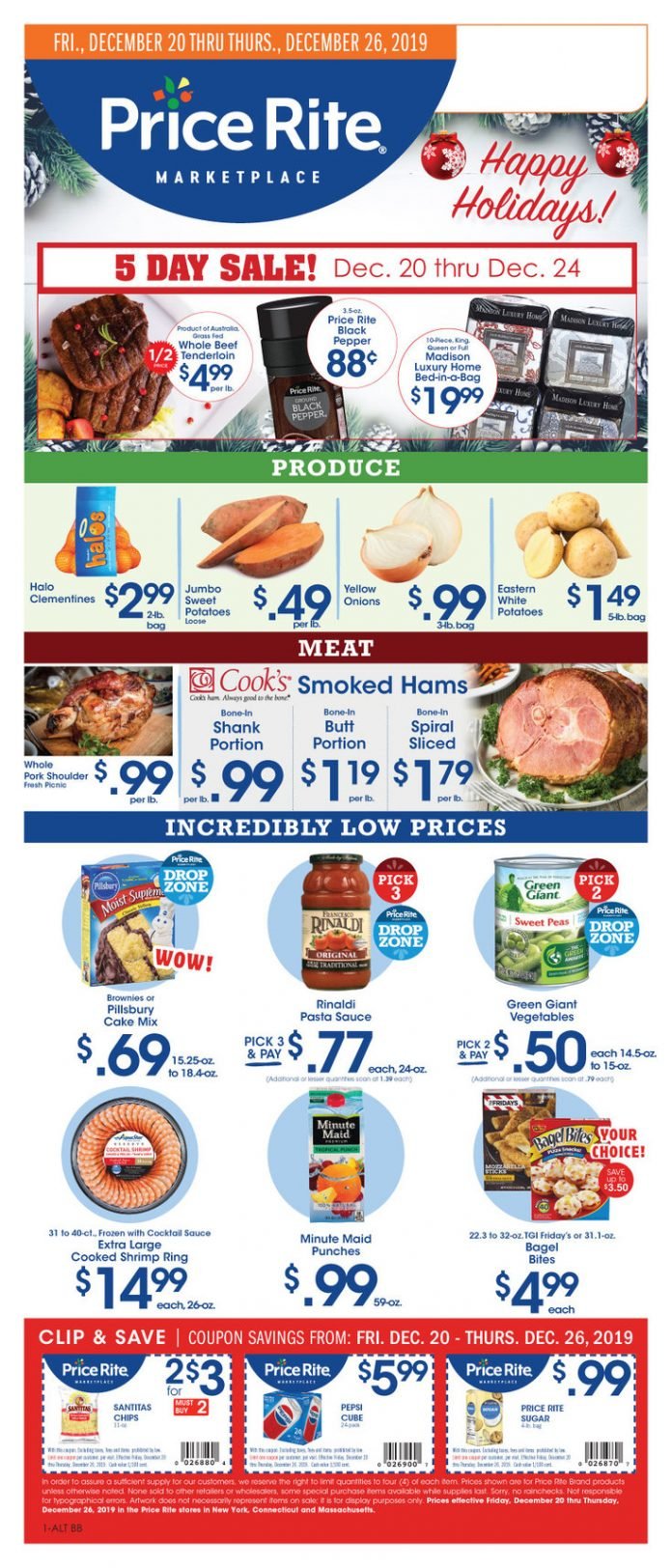 Price Rite Weekly Ad Dec 20 Dec 26, 2019