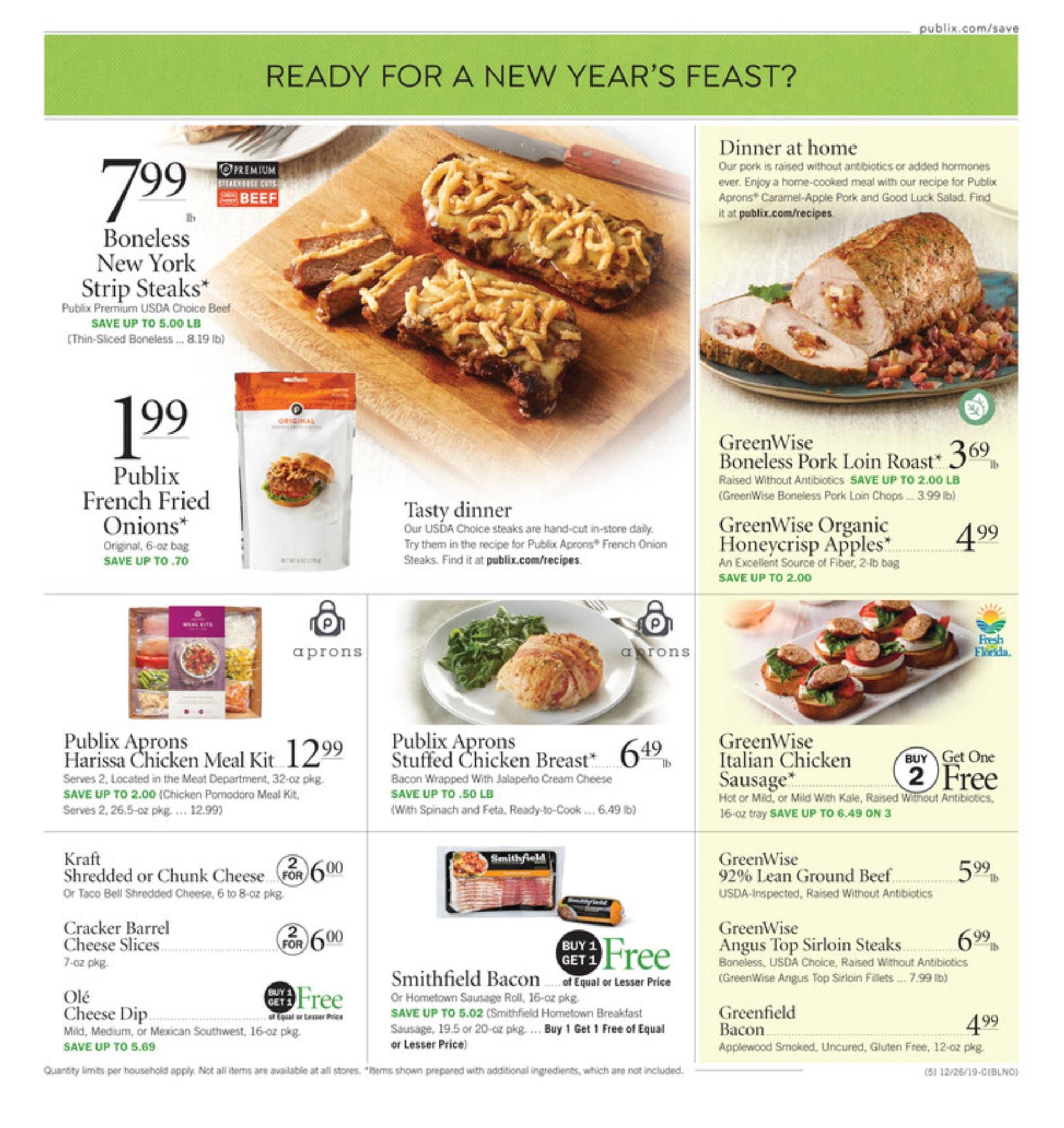 Publix Weekly Ad Dec 25 – Dec 31, 2019
