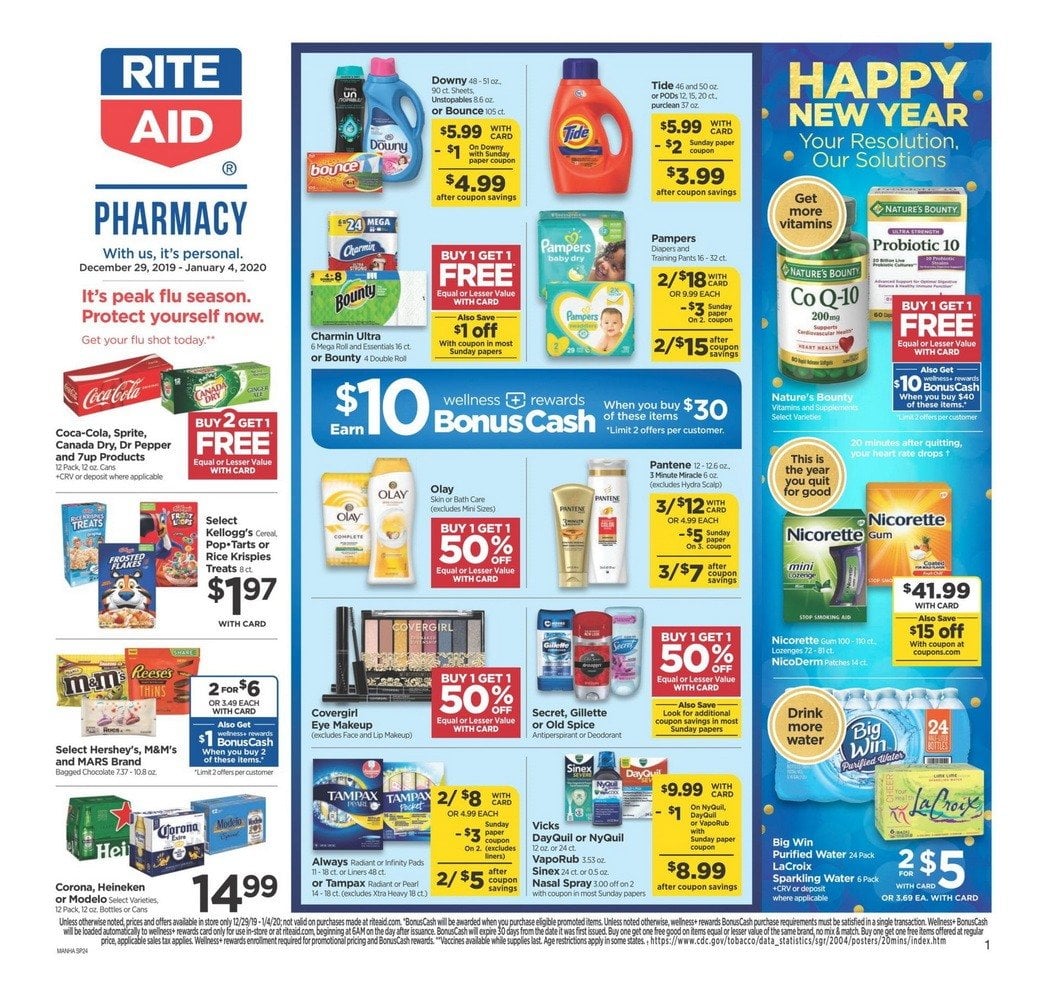 Rite Aid Weekly Ad Dec 29 Jan 04, 2020
