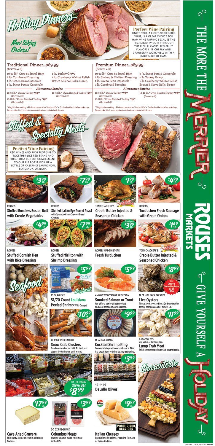Rouses Weekly Ad Dec 18 Dec 25, 2019
