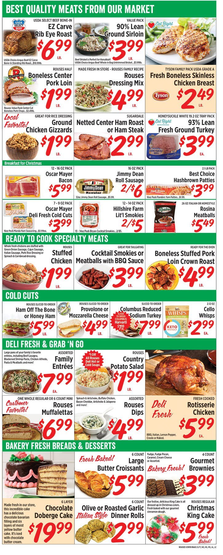 Rouses Weekly Ad Dec 18 Dec 25, 2019