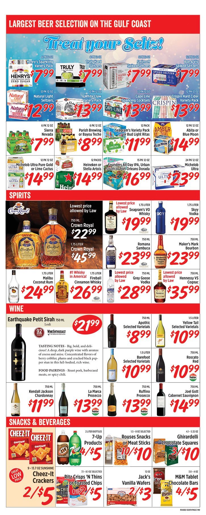 Rouses weekly ad dec 26 jan 01 2020