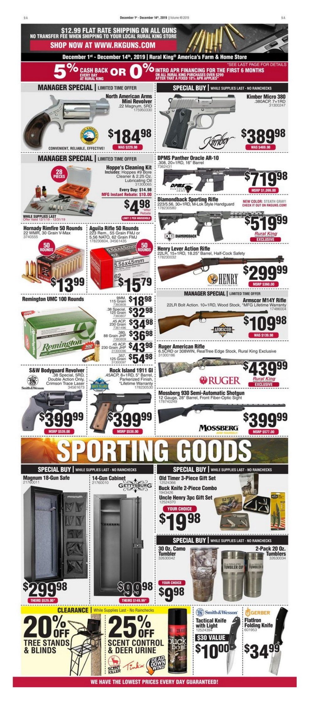 Rural King Weekly Ad Dec 01 Dec 14, 2019