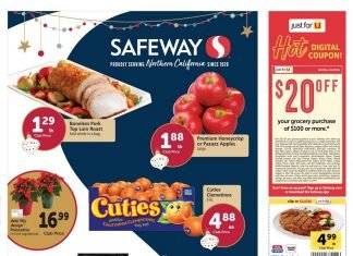 Safeway Weekly Ad Nov 30 – Dec 03, 2019
