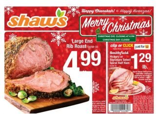 Shaw’s Weekly Ad Dec 20 – Dec 26, 2019