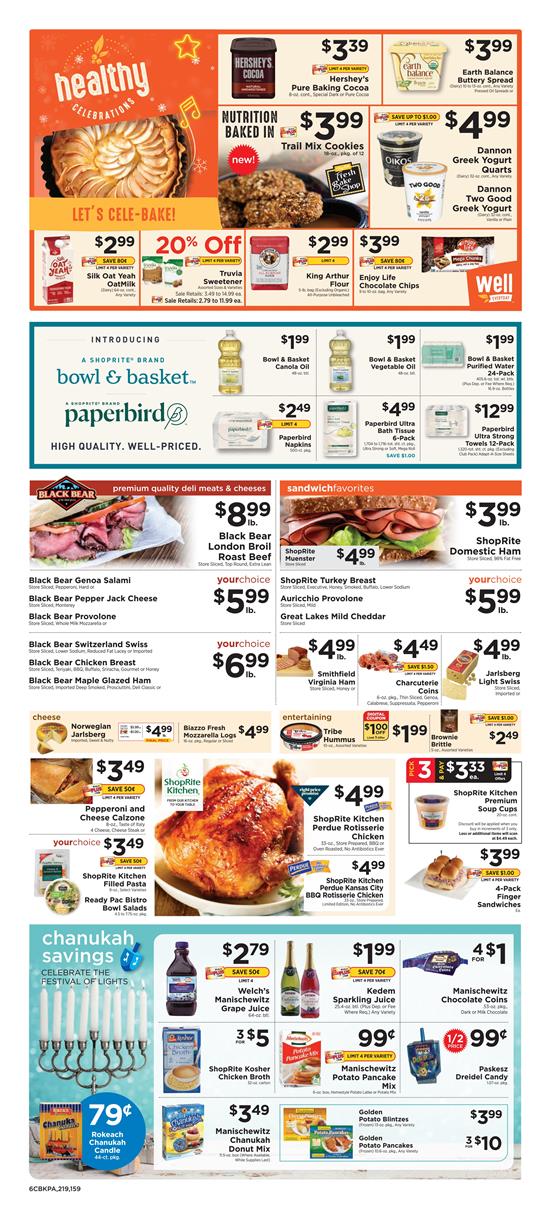 ShopRite Weekly Ad Dec 08 - Dec 14, 2019