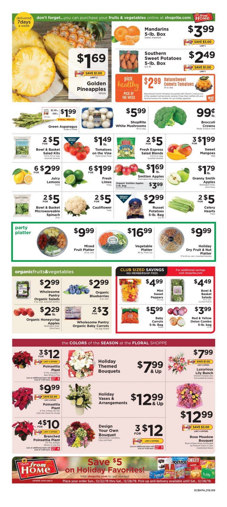 ShopRite Weekly Ad Dec 22 Dec 28, 2019