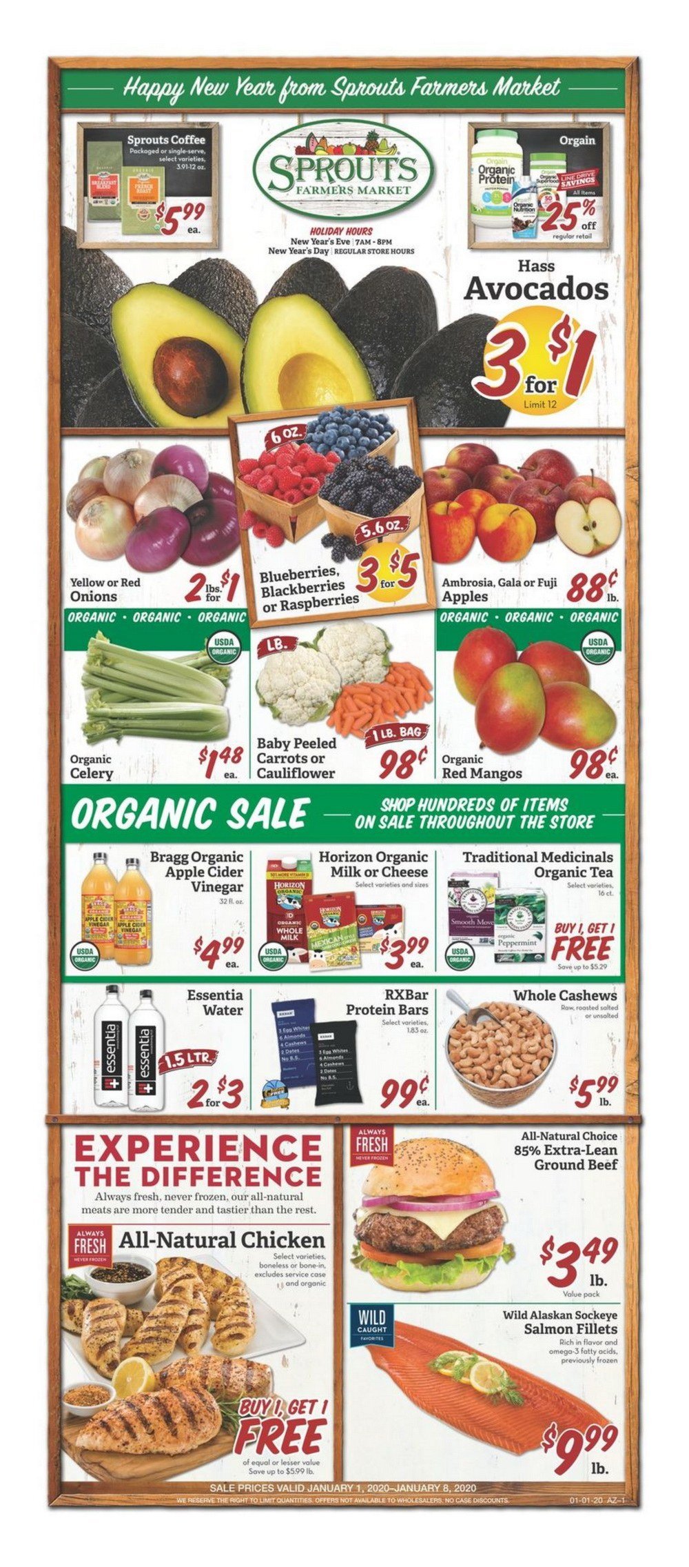 Sprouts Weekly Ad Jan 01 Jan 08, 2020