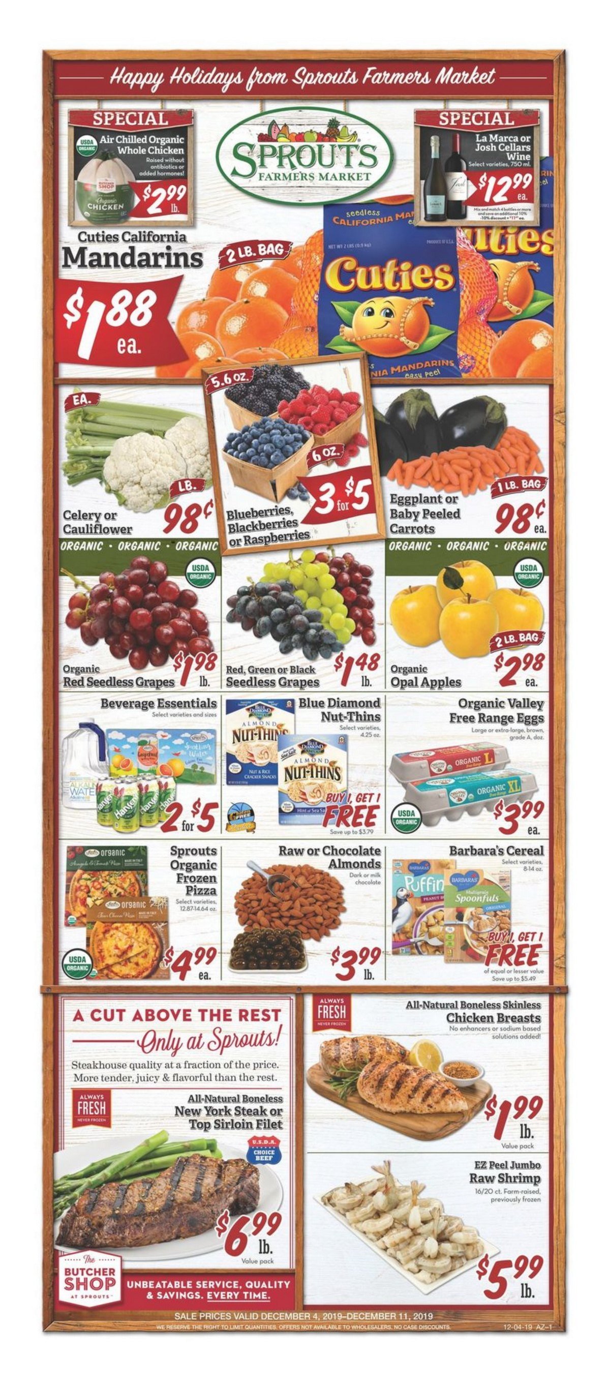 Sprouts Weekly Ad Dec 04 Dec 11, 2019
