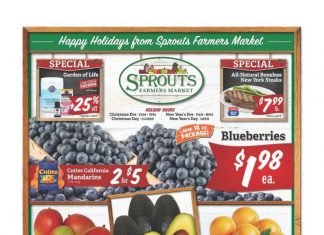 Sprouts Weekly Ad Dec 25 – Jan 01, 2020