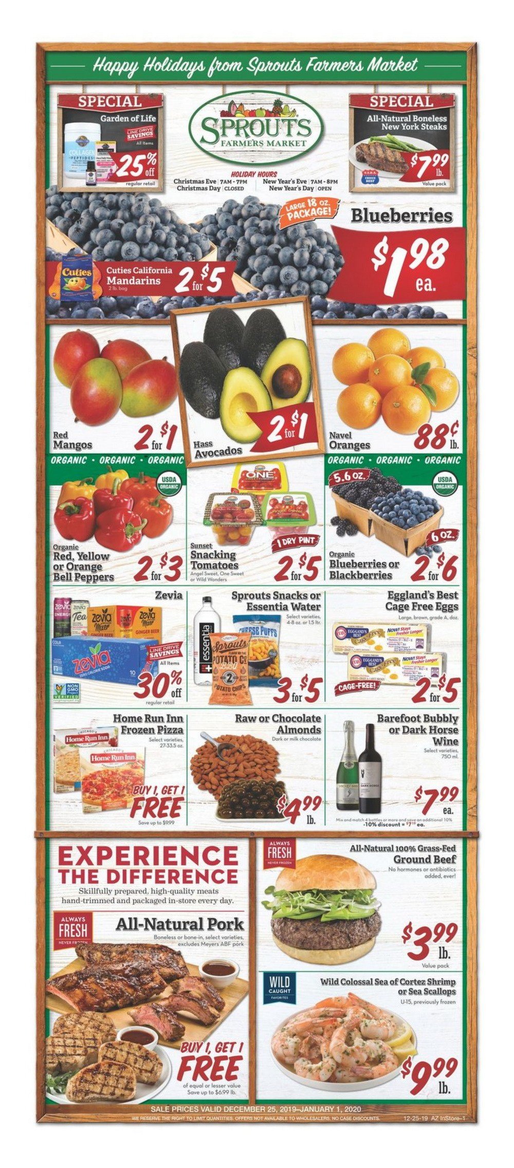 Sprouts Weekly Ad Dec 25 Jan 01, 2020