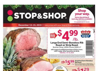 Stop & Shop Weekly Ad Dec 13 – Dec 19, 2019