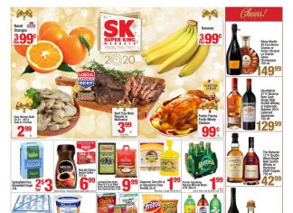 Super King Weekly Ad Dec 26 – Jan 01, 2020