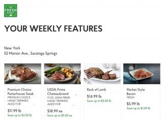 The Fresh Market Weekly Specials Dec 04 – Dec 10, 2019