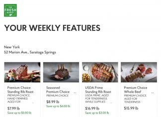 The Fresh Market Weekly Specials Dec 18 – Dec 24, 2019