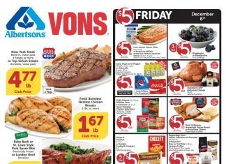 Vons Weekly Ad Dec 04 – Dec 10, 2019