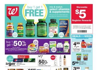 Walgreens Weekly Ad Dec 29 – Jan 04, 2020