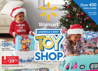 Walmart America’s Best Toy Shop Nov 01 – Dec 24, 2019
