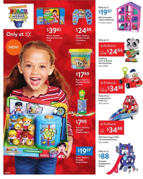 Walmart Weekly Ad Dec 01 Dec 14, 2019 Holiday Rollback