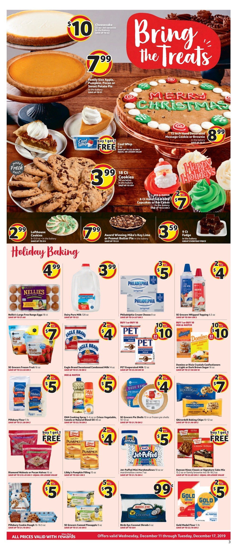 WinnDixie Weekly Ad Dec 11 Dec 17, 2019