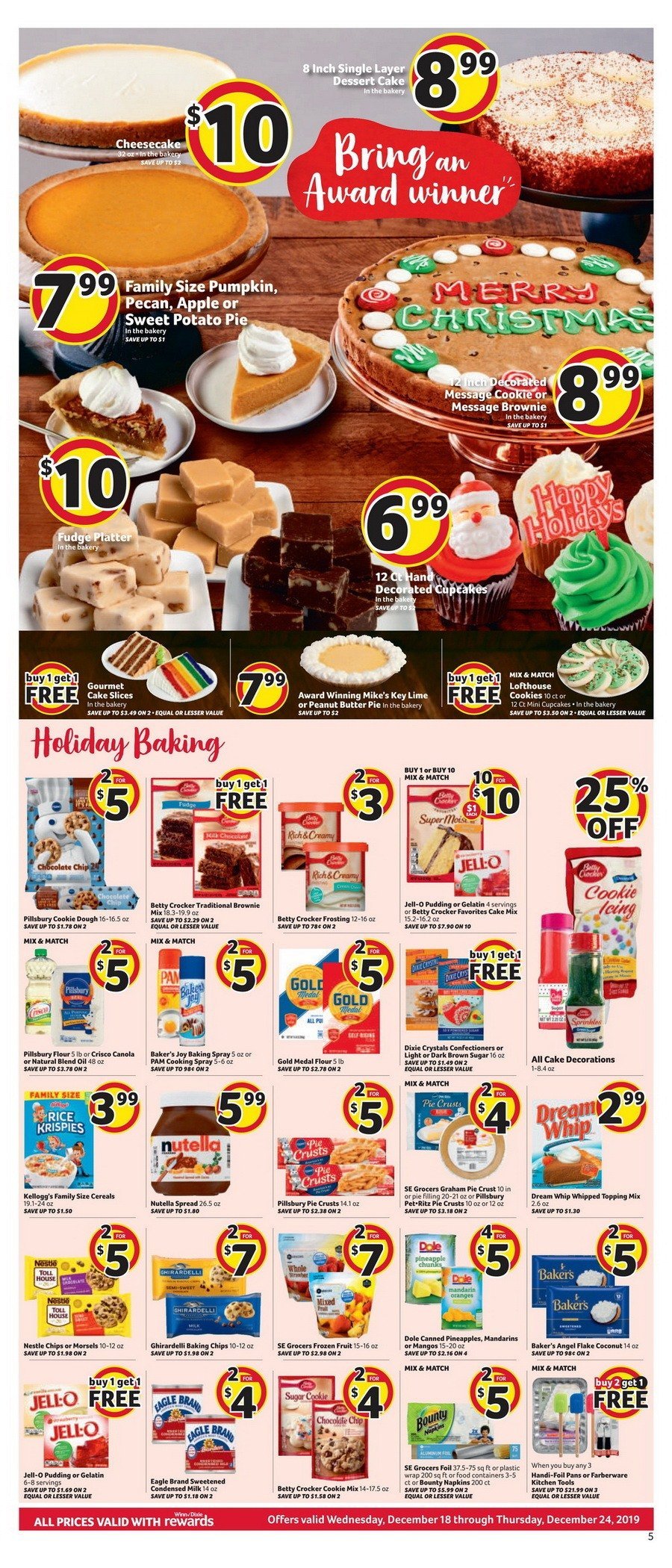 WinnDixie Weekly Ad Dec 18 Dec 24, 2019