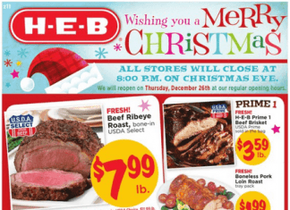 HEB Weekly Ad Dec 18 – Dec 24, 2019
