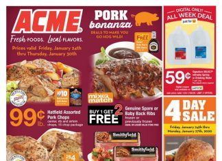 Acme Weekly Ad Jan 24 – Jan 30, 2020