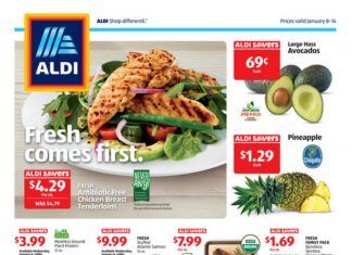 Aldi Weekly Ad Jan 8 – Jan 14, 2020