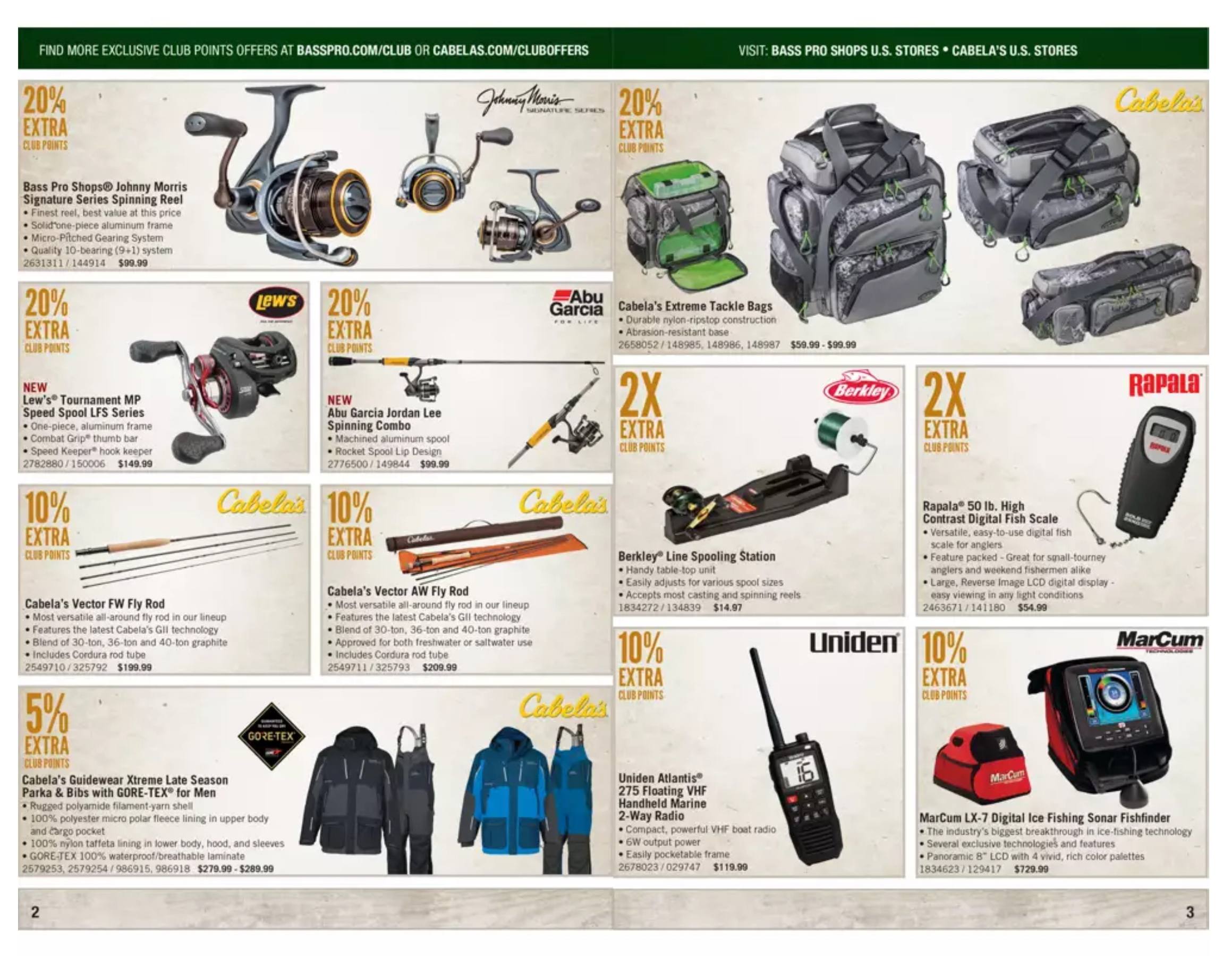 Bass Pro Shops Gear Guide Sale Jan 01 – Jan 31, 2020