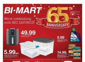 Bi-Mart Weekly Ad Jan 08 – Jan 15, 2020