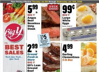 Big Y Weekly Ad Jan 09 – Jan 15, 2020