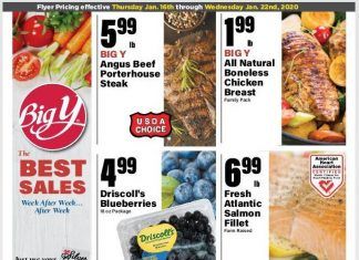 Big Y Weekly Ad Jan 16 – Jan 22, 2020