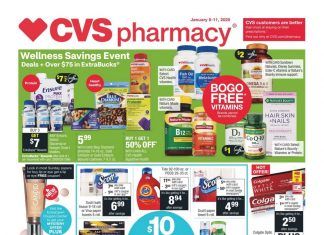 CVS Weekly Ad Jan 05 – Jan 11, 2020