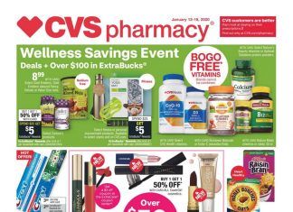 CVS Weekly Ad Jan 12 – Jan 18, 2020
