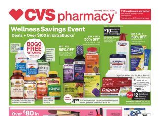 CVS Weekly Ad Jan 19 – Jan 23, 2020