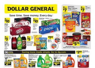 Dollar General Weekly Ad Jan 05 – Jan 11, 2020