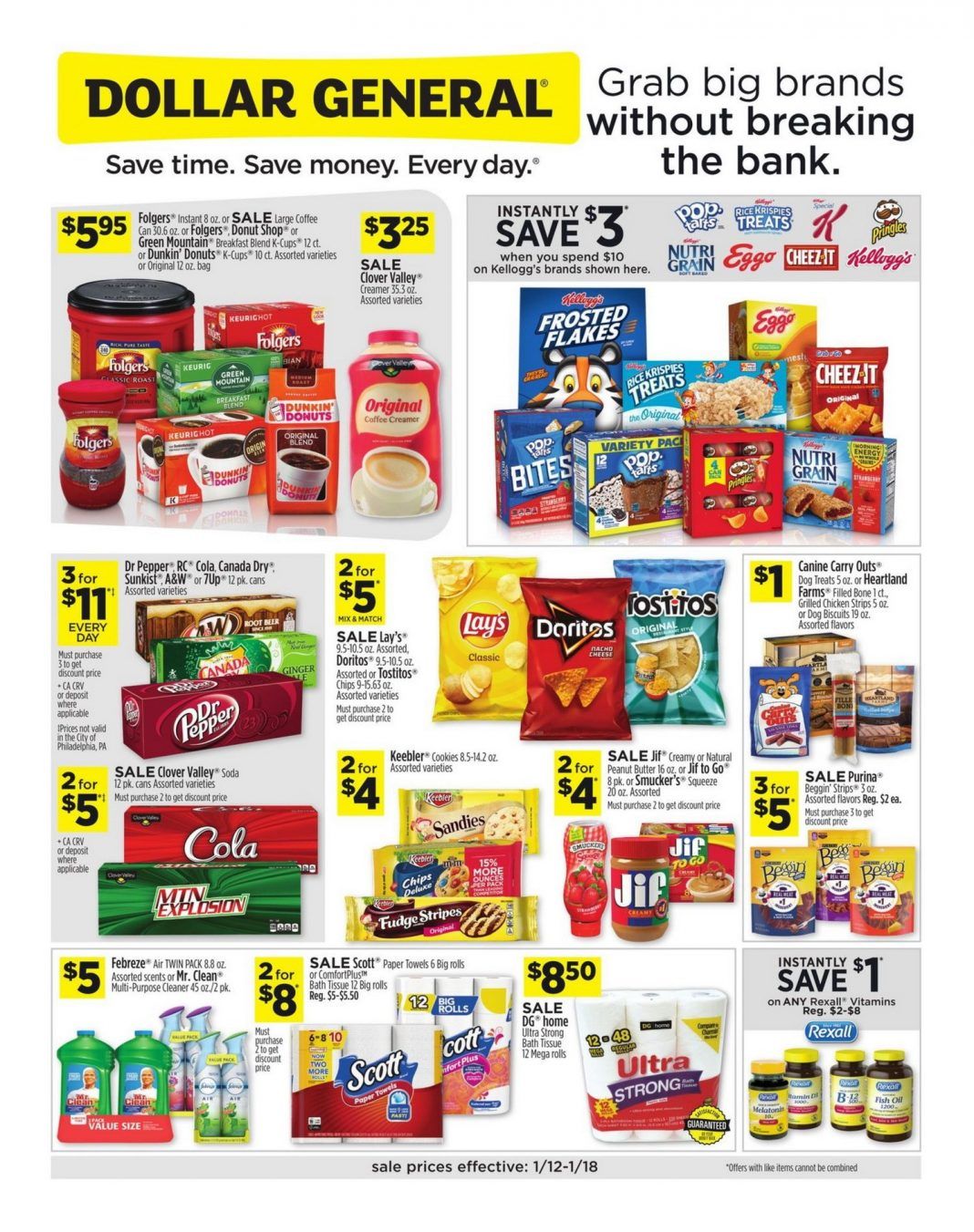 Dollar General Weekly Ad Jan 12 Jan 18, 2020