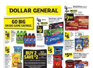 Dollar General Weekly Ad Jan 26 – Feb 1, 2020